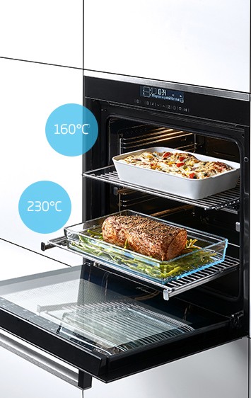 Divide and Cook de Beko, deux fours en un