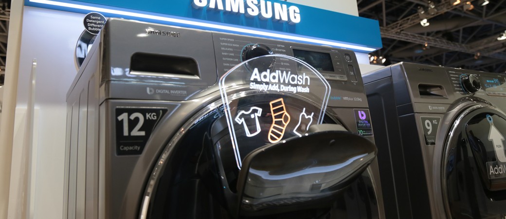 Samsung Addwash, premier lave-linge à trappe