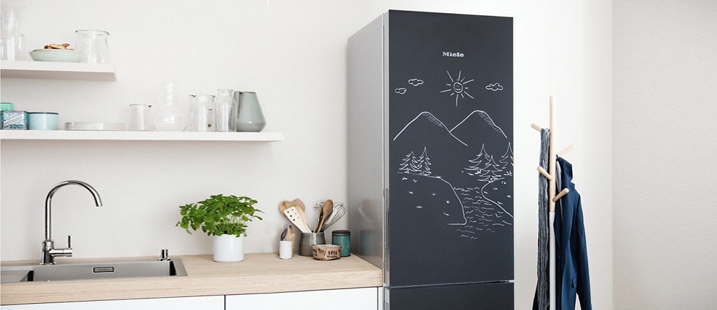 Miele Blackboard : le réfrigérateur pour artistes