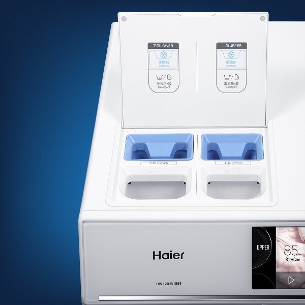 Haier Duo, un lave-linge pour deux lessives