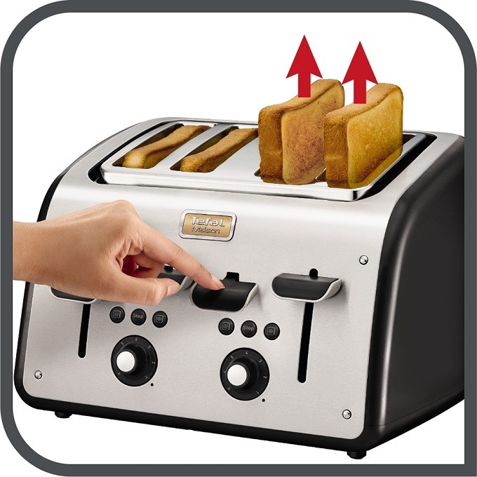 Tefal Maison inox : le toaster familial !