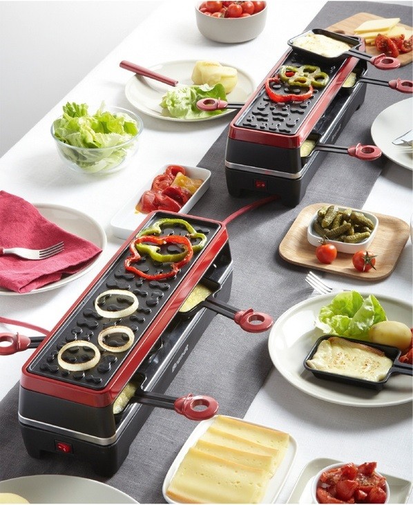 La raclette avec Brandt ?  Quand il y en a pour 4, il y en a pour 8 !