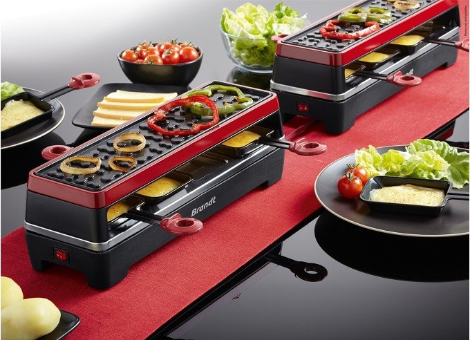 La raclette avec Brandt ?  Quand il y en a pour 4, il y en a pour 8 !