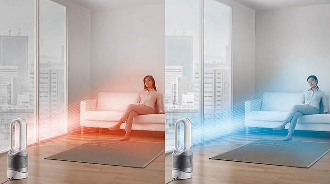 Dyson Pure Hot+Cool Link, il purifie, ventile et chauffe en toute beauté