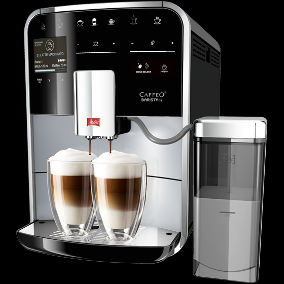 Melitta Caffeo Barista TS, fait le café à votre goût et s’en souvient