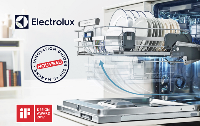 Electrolux ComfortLift, enfin un lave-vaisselle qui prend soin de nous