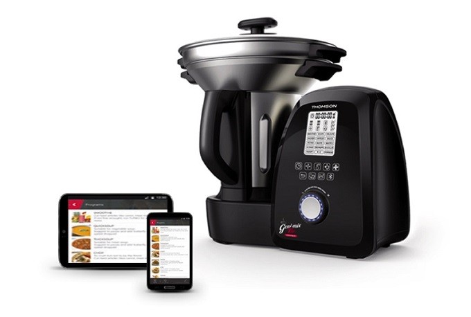 Geni mix Pro Connect, le  robot culinaire et connecté de Thomson