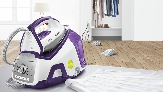 Bosch ProHygienic, la centrale vapeur qui purifie le linge