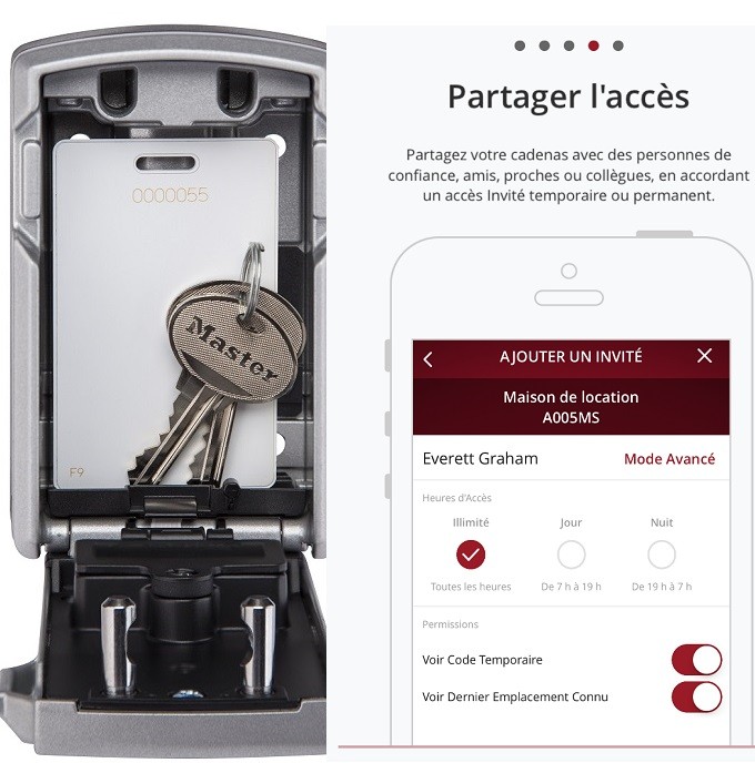 Master Lock Select Access Smart, laisser vos clés en toute sécurité