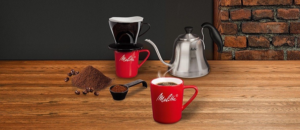 Melitta Pour Over, accessoires rétros pour café à la mano