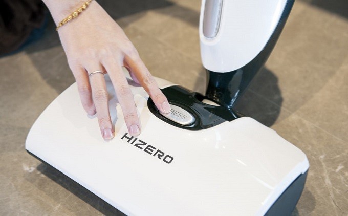 Hizero Bionic, balai sans fil qui lave et sèche les sols durs