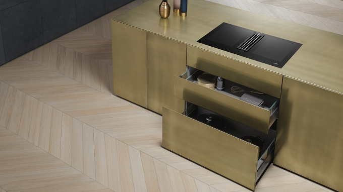 Miele Kmda 7774 La Table Qui Cuit Et Aspire Sur Un Meme Plan
