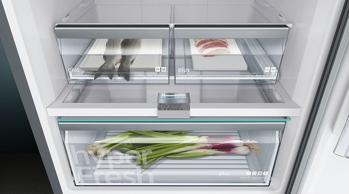 Siemens iQ500 KG56NHX3P, le réfrigérateur congélateur photographe