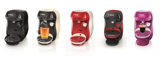 Bosch Tassimo Happy : multiboissons, pétillante et ultra simple