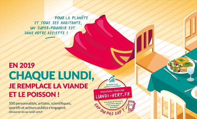 Un lundi vert sans viande ni poisson en 2019