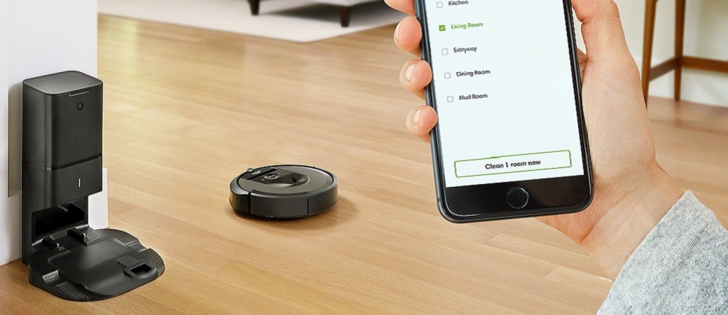 Test du iRobot Roomba i7+,  la poussière est dans le sac