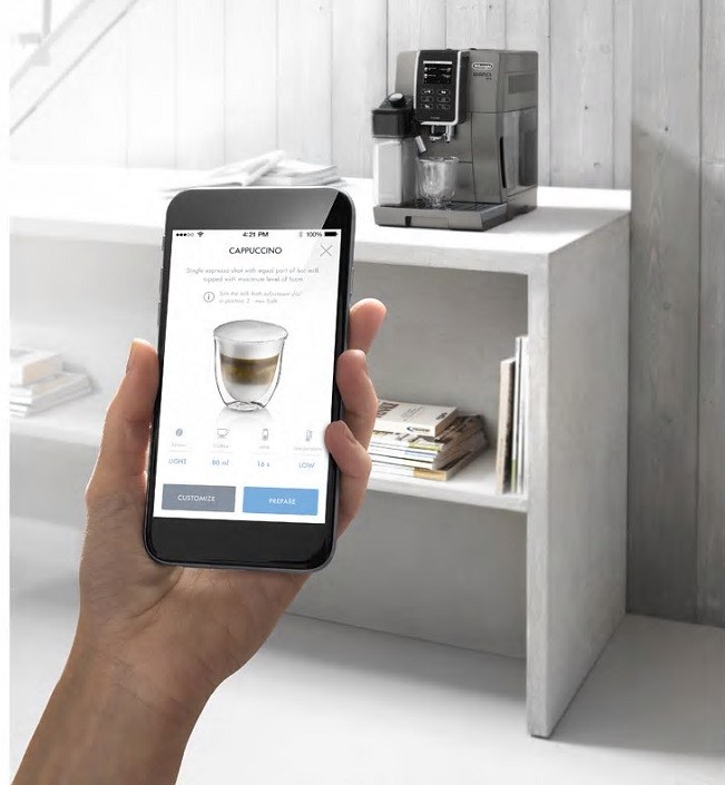 Delonghi Dinamica Plus, un robot café connecté et ultra personnalisable