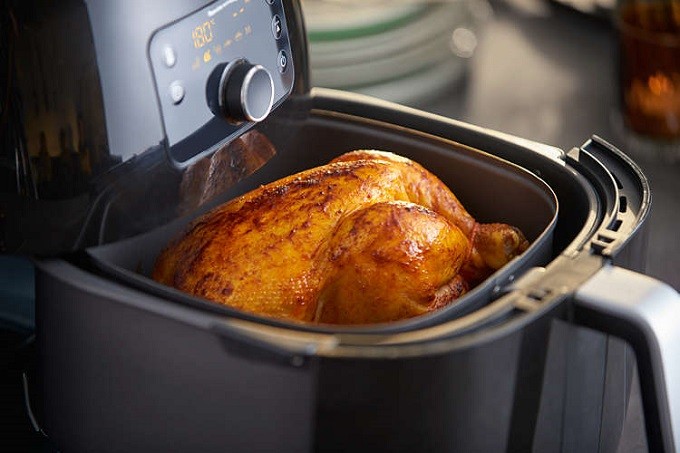 Philips Airfryer XXL, pour cuire frites légères et poulet entier