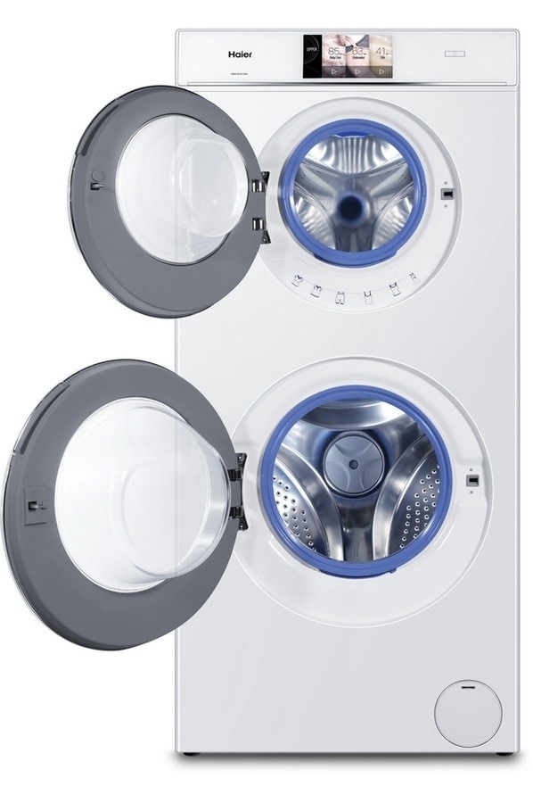 Haier Duo Dry HWD120-B1558U : deux tambours pour laver, sécher et se plier à tous les besoins