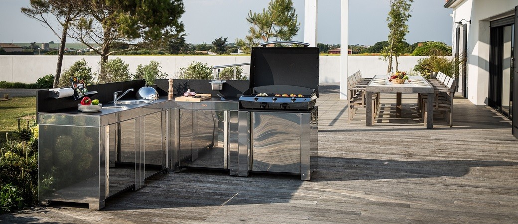 Eno Modulo ou comment composer la cuisine d’extérieur de ses rêves