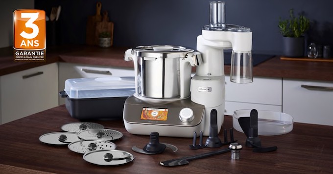 Kenwood CookEasy+, le robot cuiseur multifonction qui sait tout faire, mais en mieux