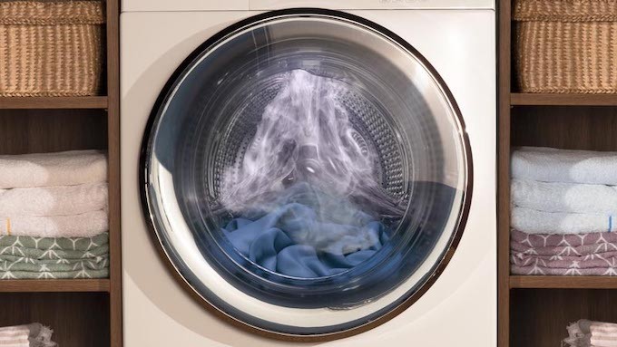 Lave-linge séchant Haier I-Pro Series 7, 10 kg de douceur