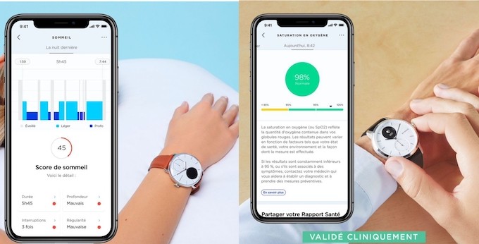 Withings ScanWatch , la montre qui veille sur votre sommeil et surveille vos paramètres vitaux