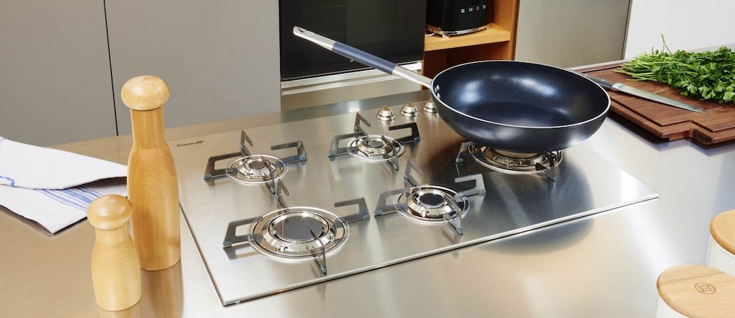 Table de cuisson Smeg PXL675L, la beauté du gaz