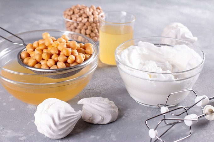 L’ Aquafaba, pour faire des blancs en neige sans oeufs