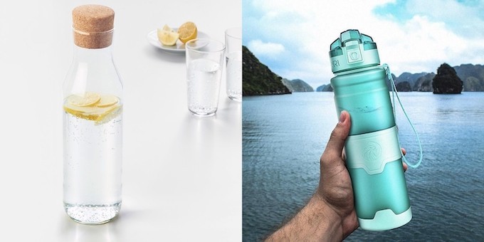 Comment se passer de la bouteille plastique pour boire de l'eau ?