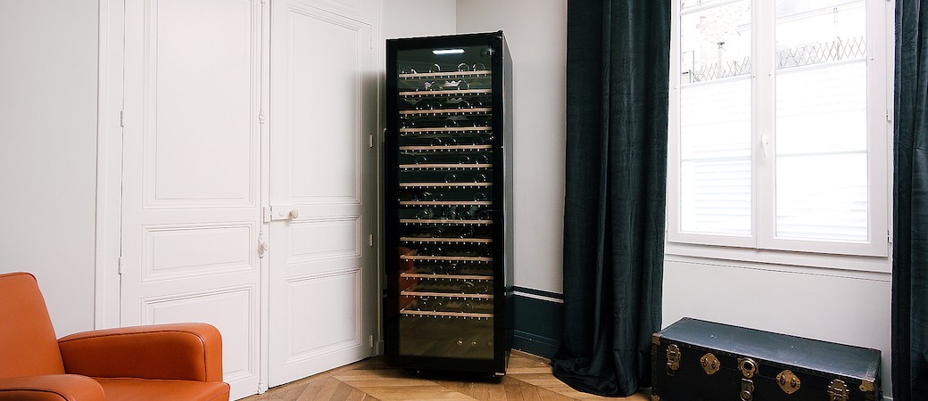 La Sommelière ECELLAR185, première cave à vin connectée au monde