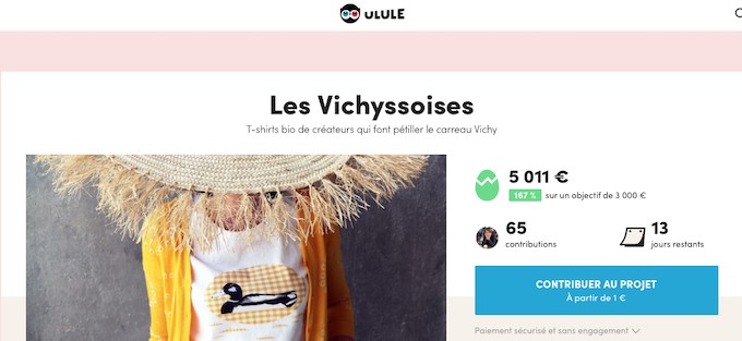 Les Vichyssoises, quand le  motif Vichy se porte durable et équitable