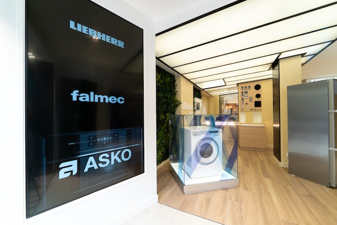 Un LiveStore parisien pour Liebherr, Asko et Falmec