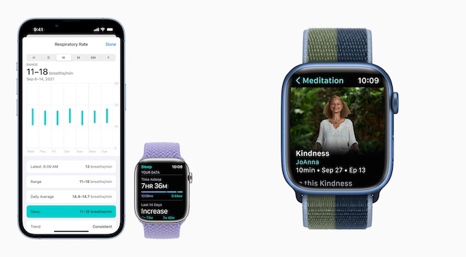 Avec watchOS 8, les montres Apple veillent à notre respiration