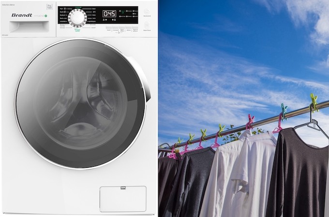 Lave-linge hublot WFB104QW - Brandt Electroménager