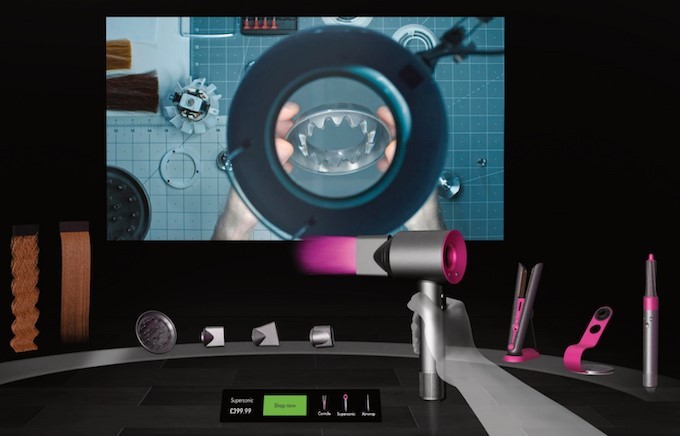 Dyson Demo VR : ou comment découvrir les appareils Dyson en réalité virtuelle
