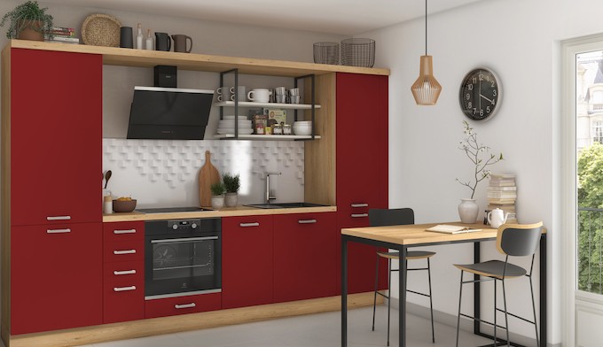 Tendances couleur : comment aménager une cuisine en rouge ?