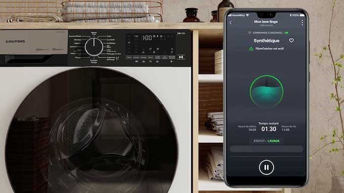 Grundig lance le premier lave-linge avec un filtre à microplastiques intégré