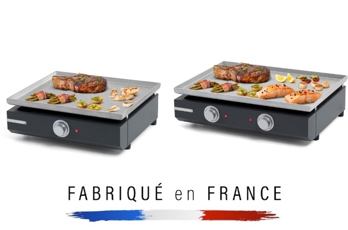 Planchas Pro QPL1130 et QPL1230, les nouvelles planchas 100% Made in France de Riviera et Bar