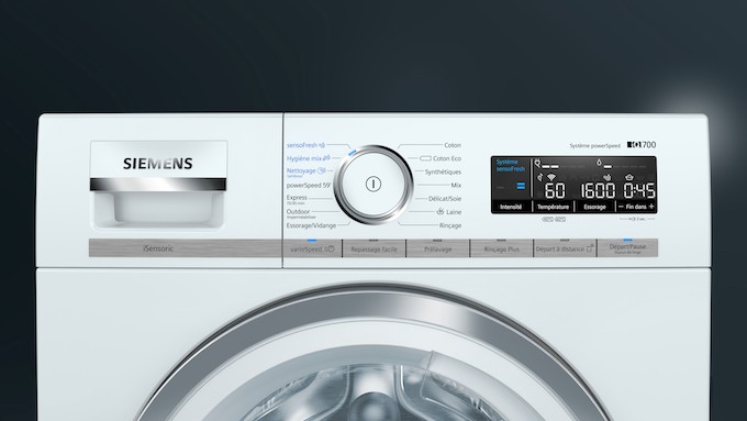 Lave-linge Siemens iQ700, la durabilité mise en avant