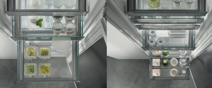 En créant OpenStage, Liebherr revisite l'architecture intérieure de votre réfrigérateur