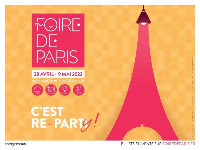 Du 28 avril au 9 mai 2022, La Foire de Paris met en avant l’innovation et le Made in France