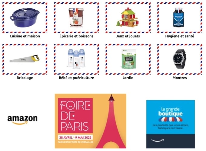 Foire de Paris 2022 : pour sa première participation, Amazon met à l’honneur Le Fabriqué en France