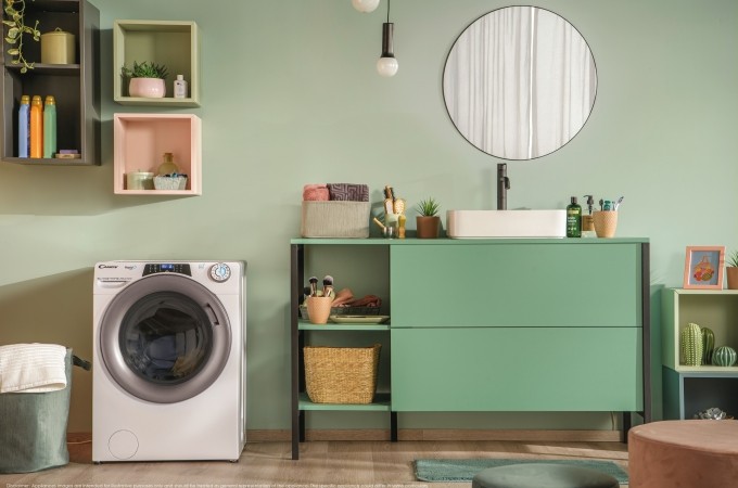 Candy RapidÓ PRO, le lave-linge connecté qui lave encore plus vite