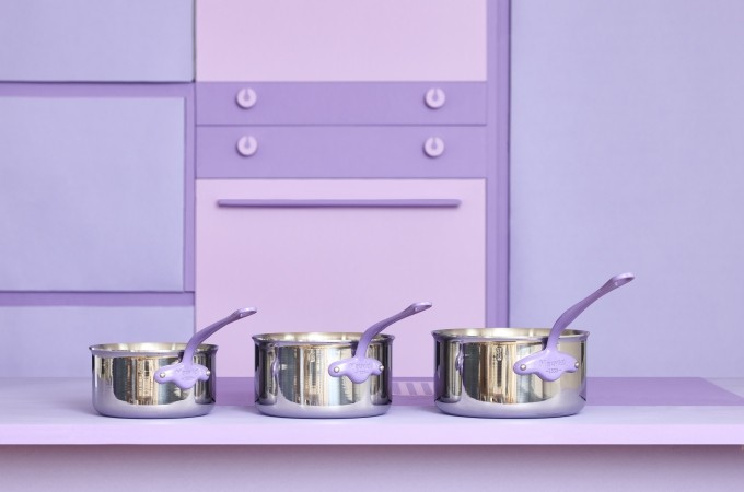 Purple Mood, Mauviel1830 appose une touche de violet à sa gamme M'cook