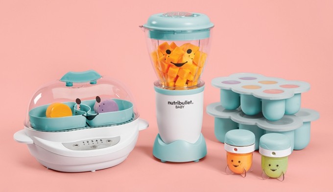 nutribullet Baby, une gamme de préparation culinaire pour les enfants en bas âge