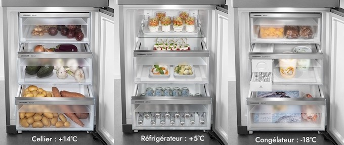 VarioTemp de Liebherr, une zone congélateur qui se transforme en réfrigérateur ou en cellier