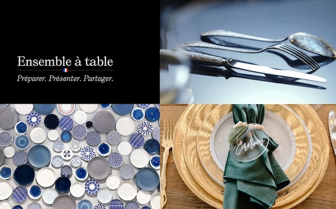 Les Arts de la Table fabriqués en France font site commun pour vendre et informer