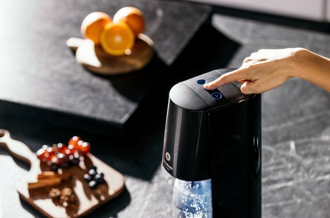 E-Terra, la machine pétillante et lumineuse de SodaStream