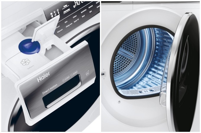 Haier I-Pro Serie 7 Plus et Serie 7 Super Silent, le duo connecté qui optimise lavage et séchage